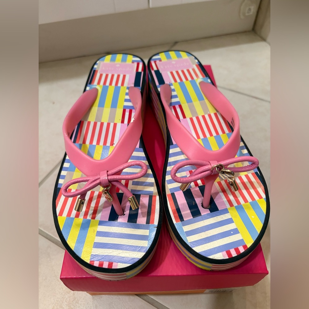 Kate Spade Pink and Orange Rubber Design